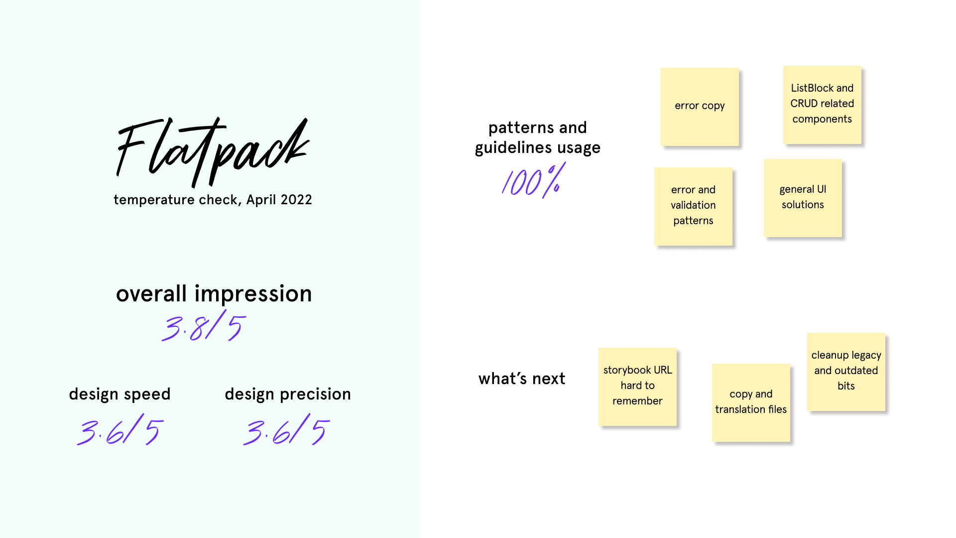 Building both sides of a Design System