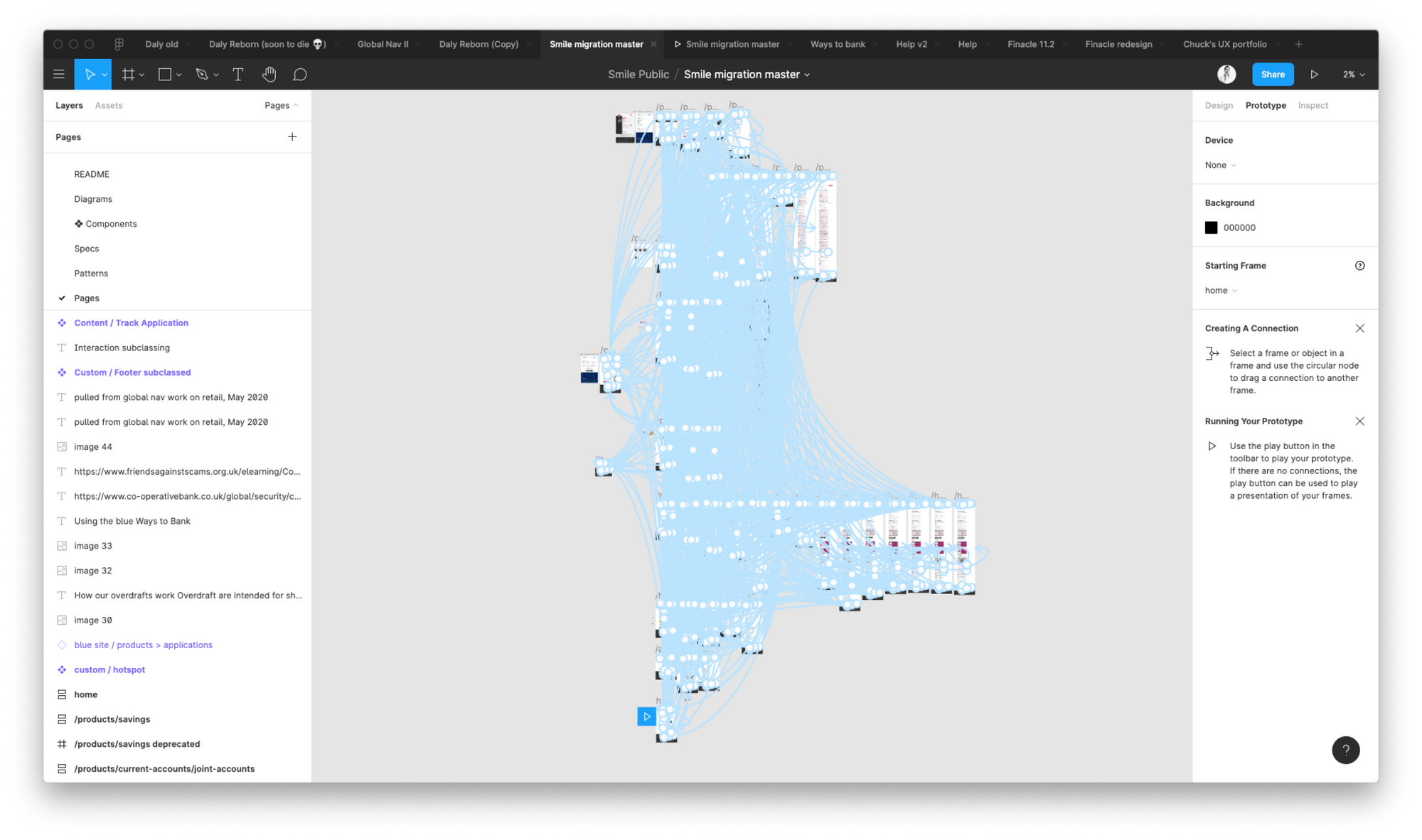 Leading a 5-designer team to migrate a 200 page website in 4 weeks